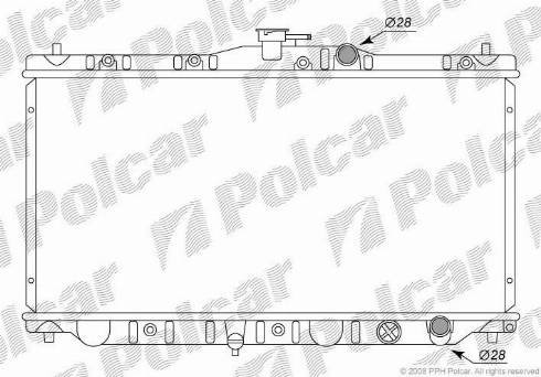 Polcar 381608-2 - Radiator, mühərrikin soyudulması furqanavto.az