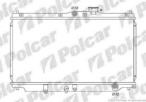 Polcar 381708-3 - Radiator, mühərrikin soyudulması furqanavto.az