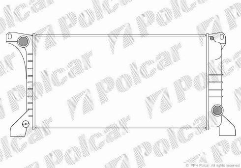 Polcar 324408-1 - Radiator, mühərrikin soyudulması furqanavto.az