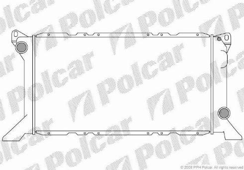 Polcar 324608A1 - Radiator, mühərrikin soyudulması furqanavto.az