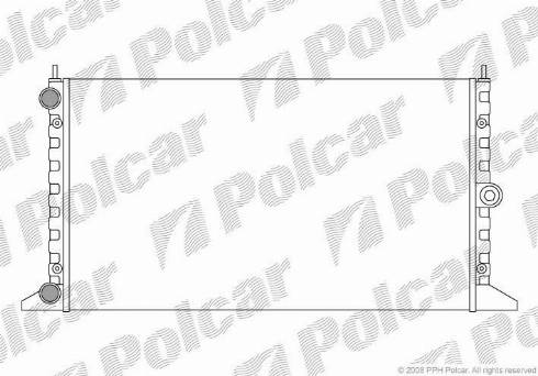 Polcar 324008-4 - Radiator, mühərrikin soyudulması furqanavto.az