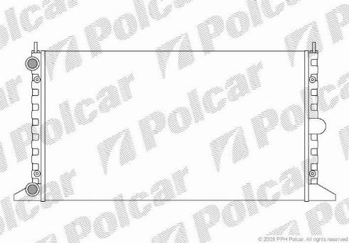 Polcar 324008-1 - Radiator, mühərrikin soyudulması furqanavto.az