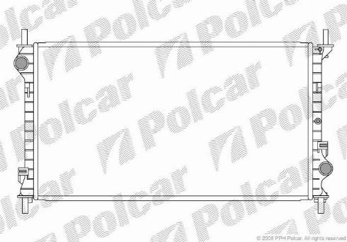 Polcar 325608-2 - Radiator, mühərrikin soyudulması furqanavto.az