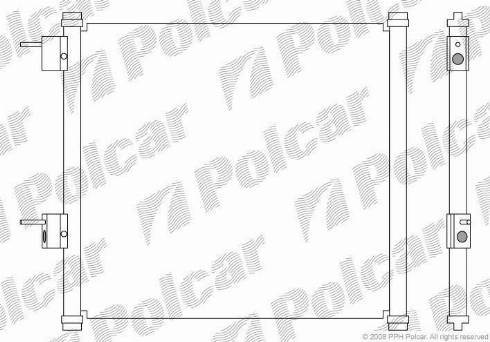 Polcar 3200K8C1 - Kondenser, kondisioner furqanavto.az