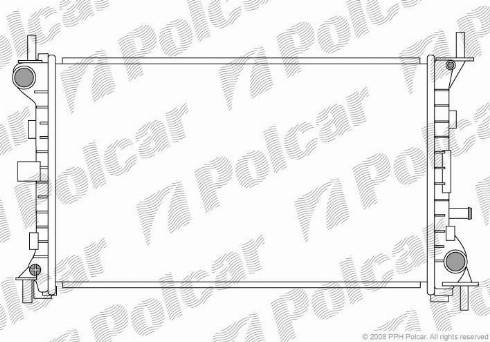Polcar 320108-3 - Radiator, mühərrikin soyudulması furqanavto.az