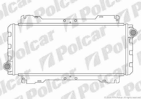 Polcar 320308-0 - Radiator, mühərrikin soyudulması furqanavto.az