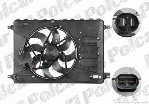 Polcar 321923W1 - Fen, radiator furqanavto.az