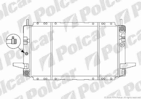 Polcar 321408-4 - Radiator, mühərrikin soyudulması furqanavto.az