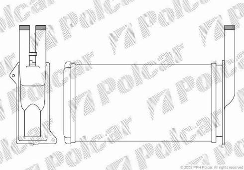 Polcar 3214N8-1 - İstilik dəyişdiricisi, daxili isitmə furqanavto.az