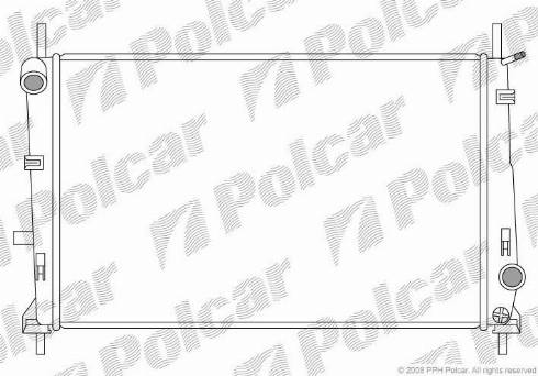 Polcar 321608-2 - Radiator, mühərrikin soyudulması furqanavto.az