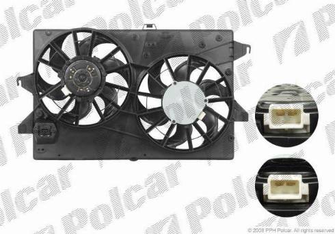 Polcar 321623W6 - Fen, radiator furqanavto.az