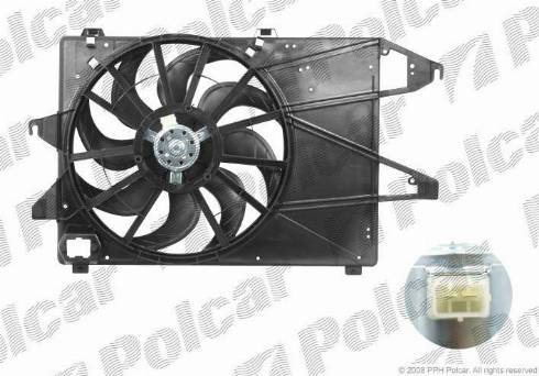 Polcar 321623W2 - Fen, radiator furqanavto.az