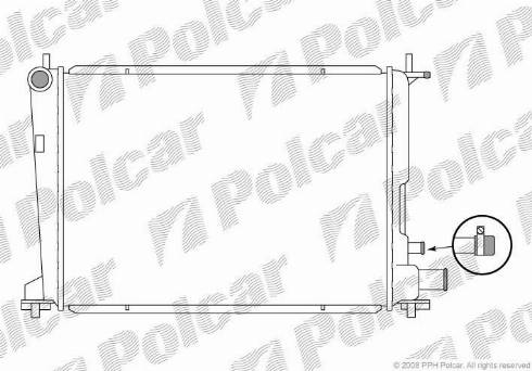 Polcar 321008-1 - Radiator, mühərrikin soyudulması furqanavto.az