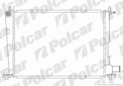 Polcar 321008-2 - Radiator, mühərrikin soyudulması furqanavto.az