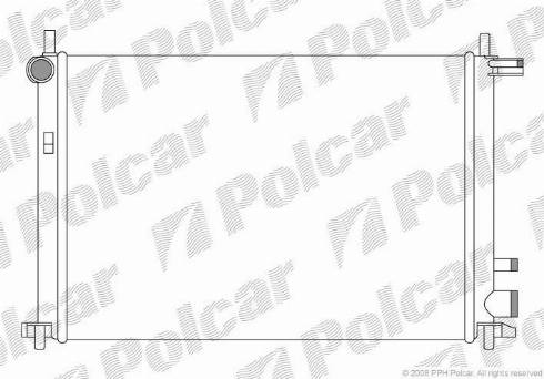 Polcar 321008A1 - Radiator, mühərrikin soyudulması furqanavto.az