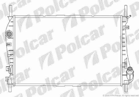 Polcar 321808-4 - Radiator, mühərrikin soyudulması furqanavto.az