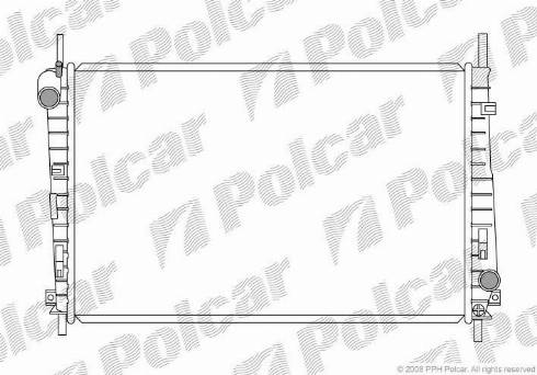 Polcar 321808-1 - Radiator, mühərrikin soyudulması furqanavto.az