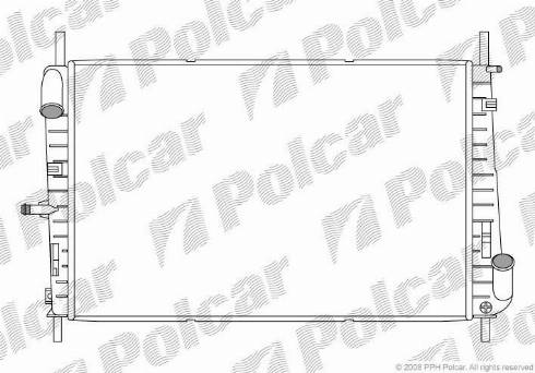 Polcar 321808-3 - Radiator, mühərrikin soyudulması furqanavto.az