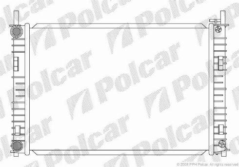 Polcar 321208-1 - Radiator, mühərrikin soyudulması furqanavto.az