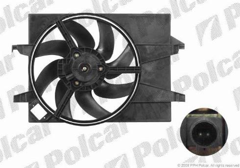 Polcar 321223W2 - Fen, radiator furqanavto.az