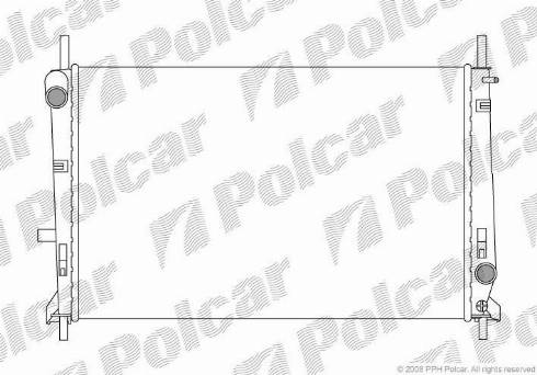 Polcar 321708-3 - Radiator, mühərrikin soyudulması furqanavto.az