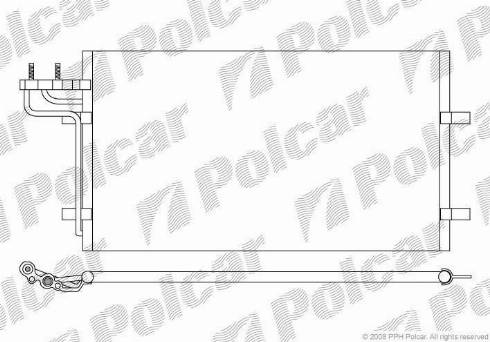 Polcar 3235K8C1 - Fen, radiator furqanavto.az