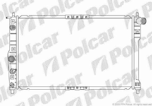 Polcar 291208A2 - Radiator, mühərrikin soyudulması furqanavto.az