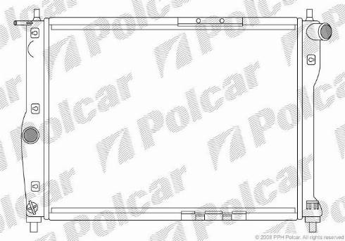 Polcar 291208A1 - Radiator, mühərrikin soyudulması furqanavto.az