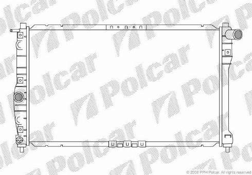 Polcar 292208-1 - Radiator, mühərrikin soyudulması furqanavto.az