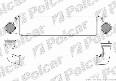 Polcar 2009J8-2 - Intercooler, şarj cihazı furqanavto.az