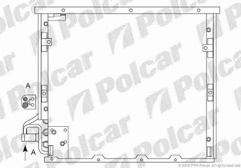 Polcar 2007K8B1 - Kondenser, kondisioner furqanavto.az