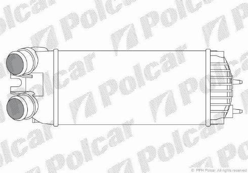 Polcar 2351J8-3 - Intercooler, şarj cihazı furqanavto.az