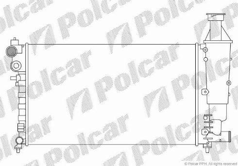 Polcar 230608-6 - Radiator, mühərrikin soyudulması furqanavto.az