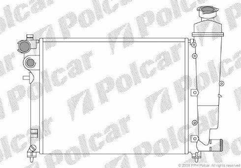 Polcar 230608A1 - Radiator, mühərrikin soyudulması furqanavto.az