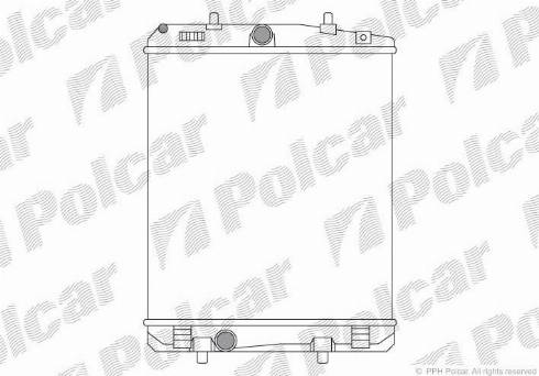 Polcar 230108-4 - Radiator, mühərrikin soyudulması furqanavto.az