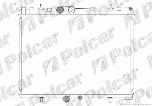 Polcar 233308-1 - Radiator, mühərrikin soyudulması furqanavto.az