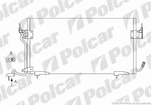 Polcar 2326K83X - Kondenser, kondisioner furqanavto.az