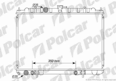 Polcar 2746081K - Radiator, mühərrikin soyudulması furqanavto.az