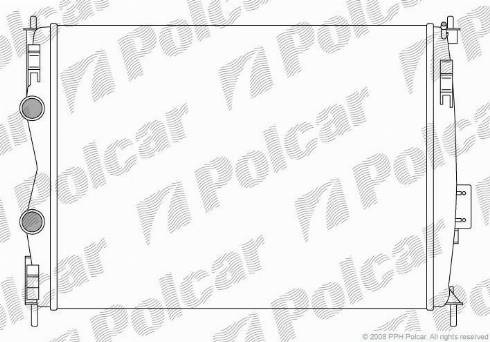 Polcar 2759081X - Radiator, mühərrikin soyudulması furqanavto.az