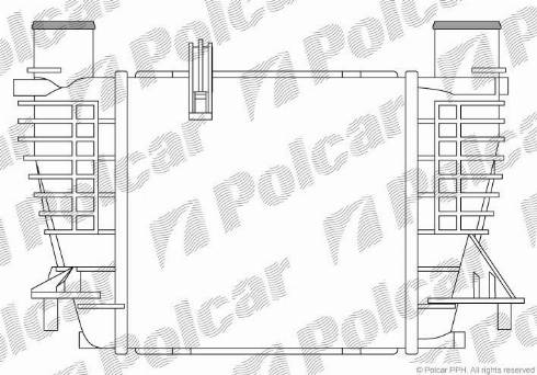 Polcar 2758J81X - Intercooler, şarj cihazı furqanavto.az