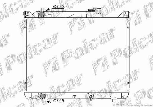 Polcar 742408-1 - Radiator, mühərrikin soyudulması furqanavto.az