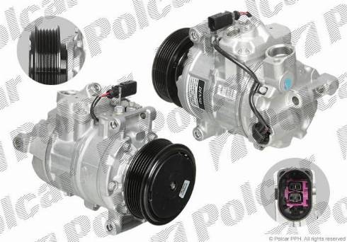 Polcar DCP02037 - Kompressor, kondisioner furqanavto.az