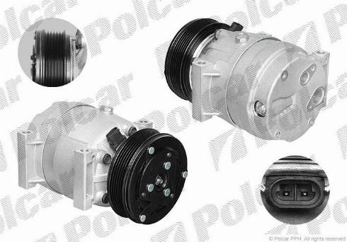 Polcar TSP0155023 - Kompressor, kondisioner furqanavto.az