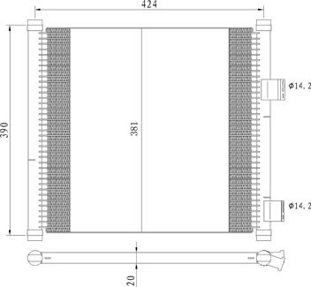 PowerMax 7110405 - Kondenser, kondisioner furqanavto.az