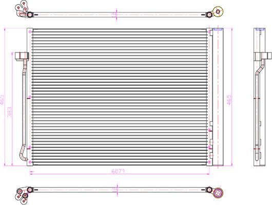 PowerMax 7110474 - Kondenser, kondisioner furqanavto.az