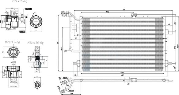 PowerMax 7110517 - Kondenser, kondisioner furqanavto.az