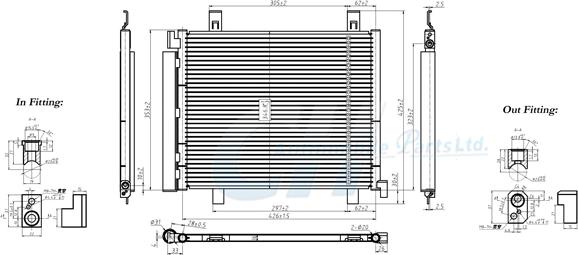 PowerMax 7110631 - Kondenser, kondisioner furqanavto.az