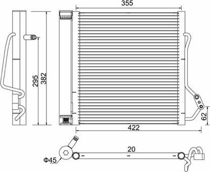 PowerMax 7110349 - Kondenser, kondisioner furqanavto.az