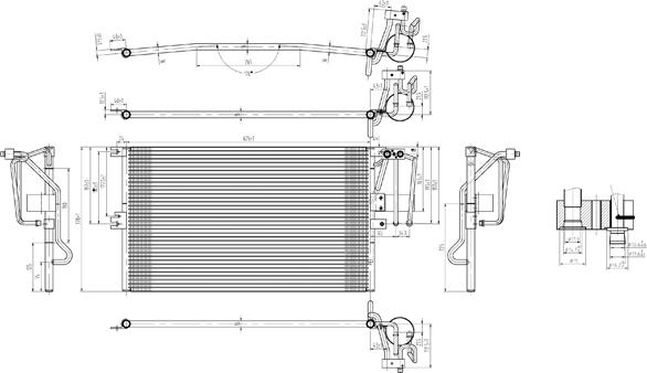 PowerMax 7110368 - Kondenser, kondisioner furqanavto.az