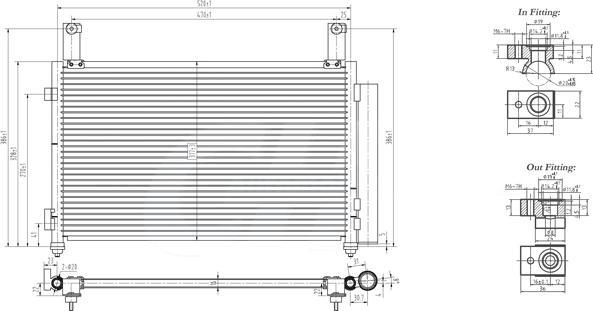 PowerMax 7110262 - Kondenser, kondisioner furqanavto.az